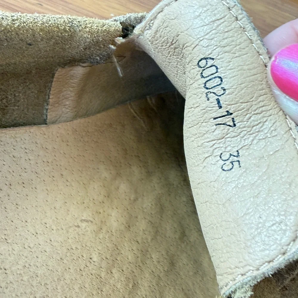 Loro Piana Loafers Summer Charm Walk Suede Sz 35 Made in Italy‎ Comfort Luxury